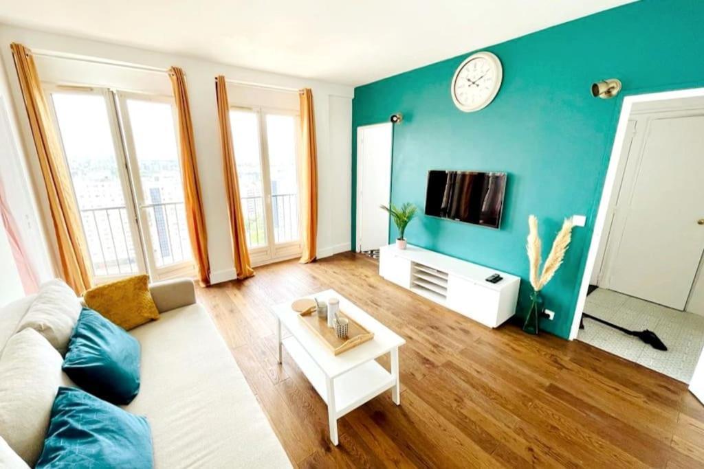 Apartament Ciel De Paris : Vue Tour Eiffel Choisy-le-Roi Zewnętrze zdjęcie