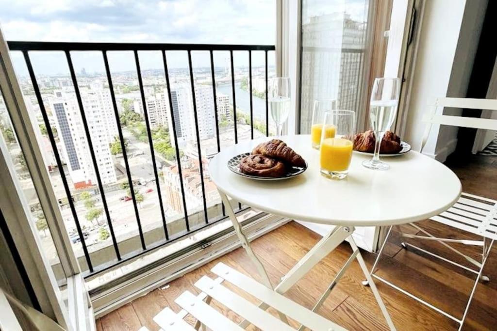 Apartament Ciel De Paris : Vue Tour Eiffel Choisy-le-Roi Zewnętrze zdjęcie
