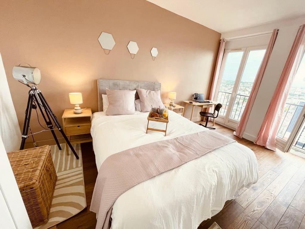 Apartament Ciel De Paris : Vue Tour Eiffel Choisy-le-Roi Zewnętrze zdjęcie